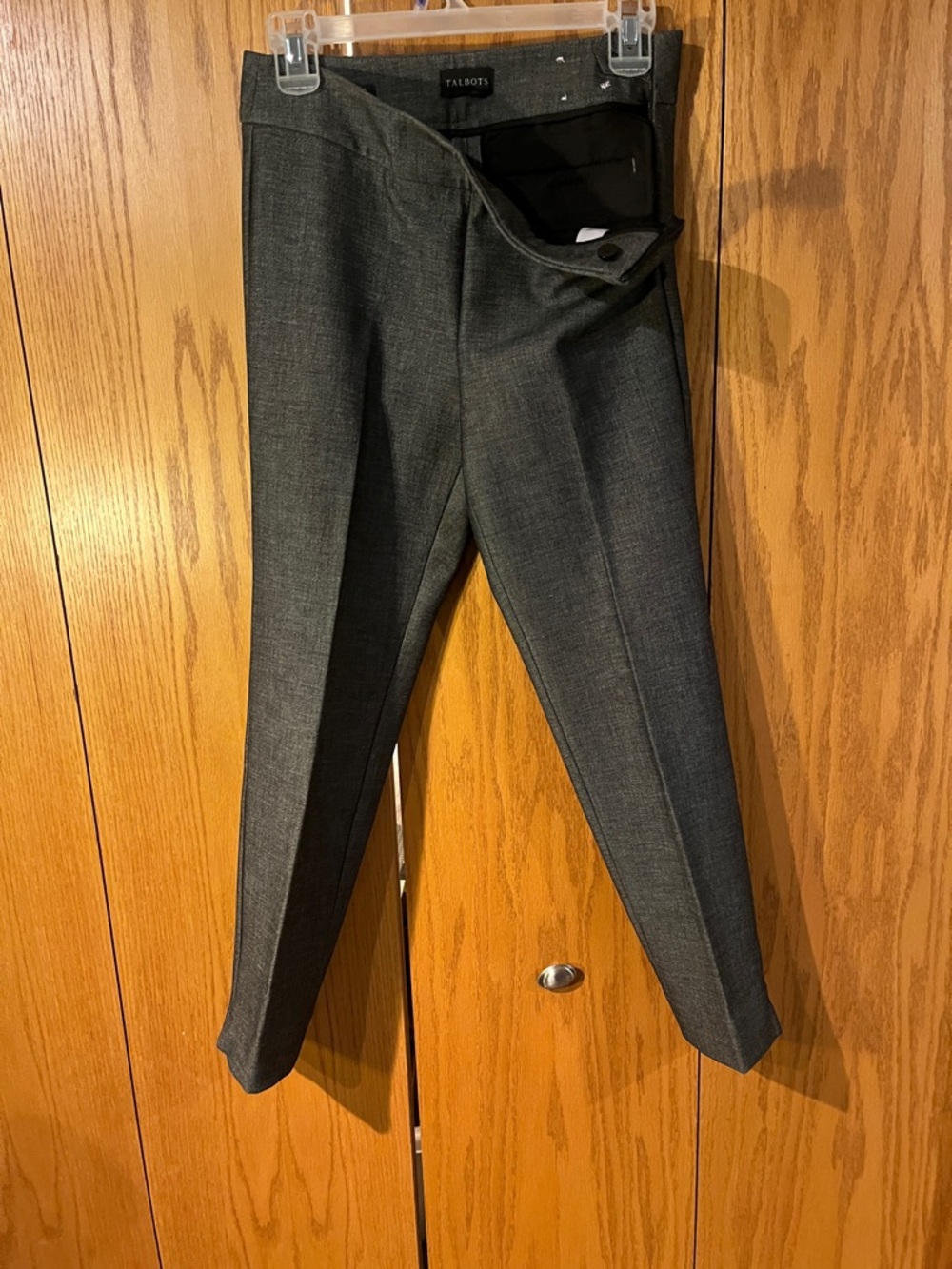 Talbots Women’s Charcoal Dress Pants